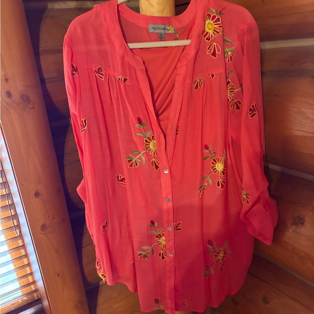 Figueroa & flower blouse